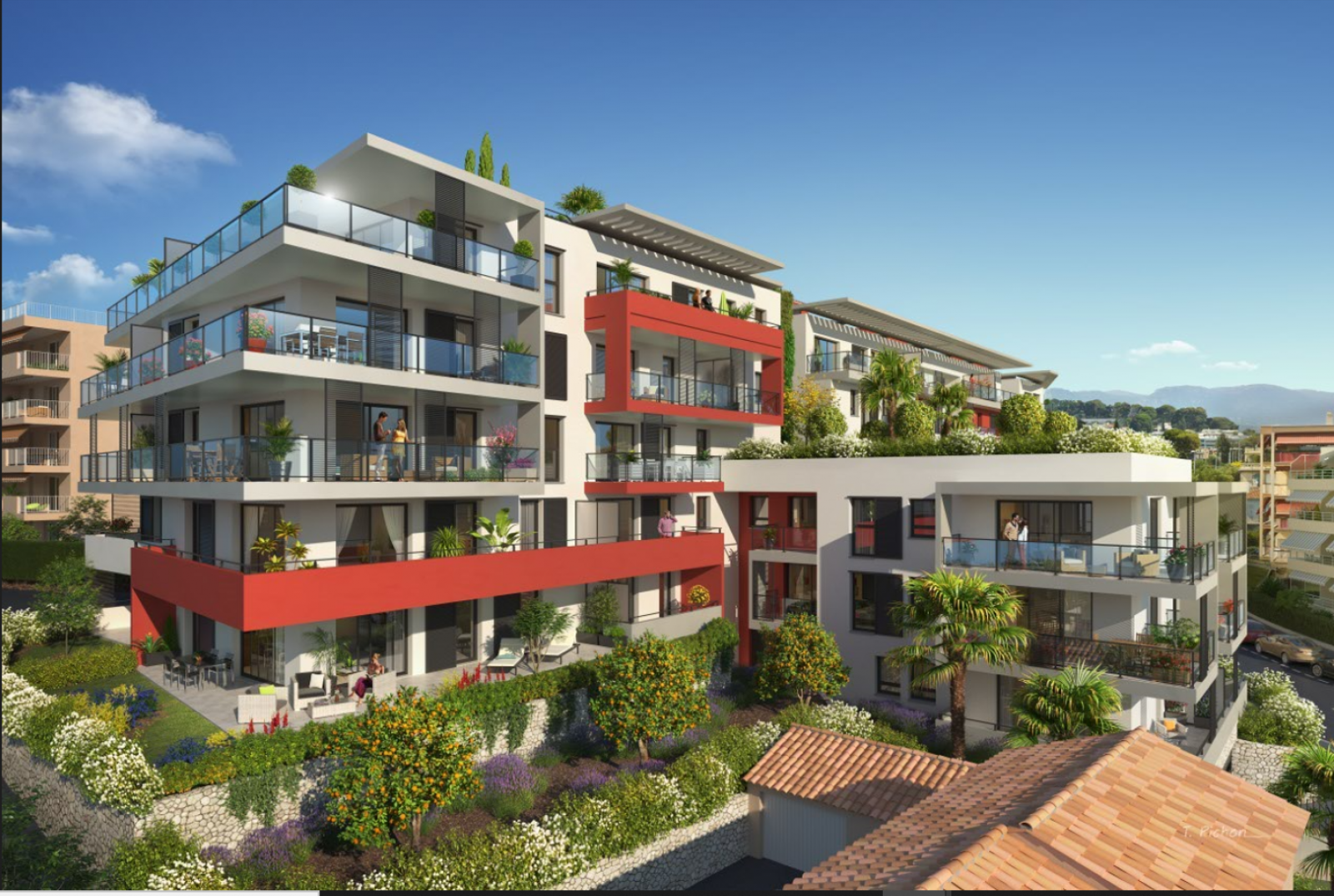Projet immobilier résidentiel MARINEO à Saint Laurent du Var dans les Alpes Maritimes  